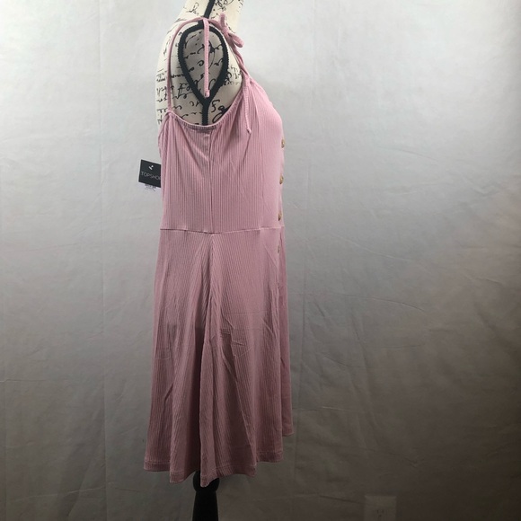 Topshop strappy Dress Size 10 rosepink NWT - Picture 2 of 8